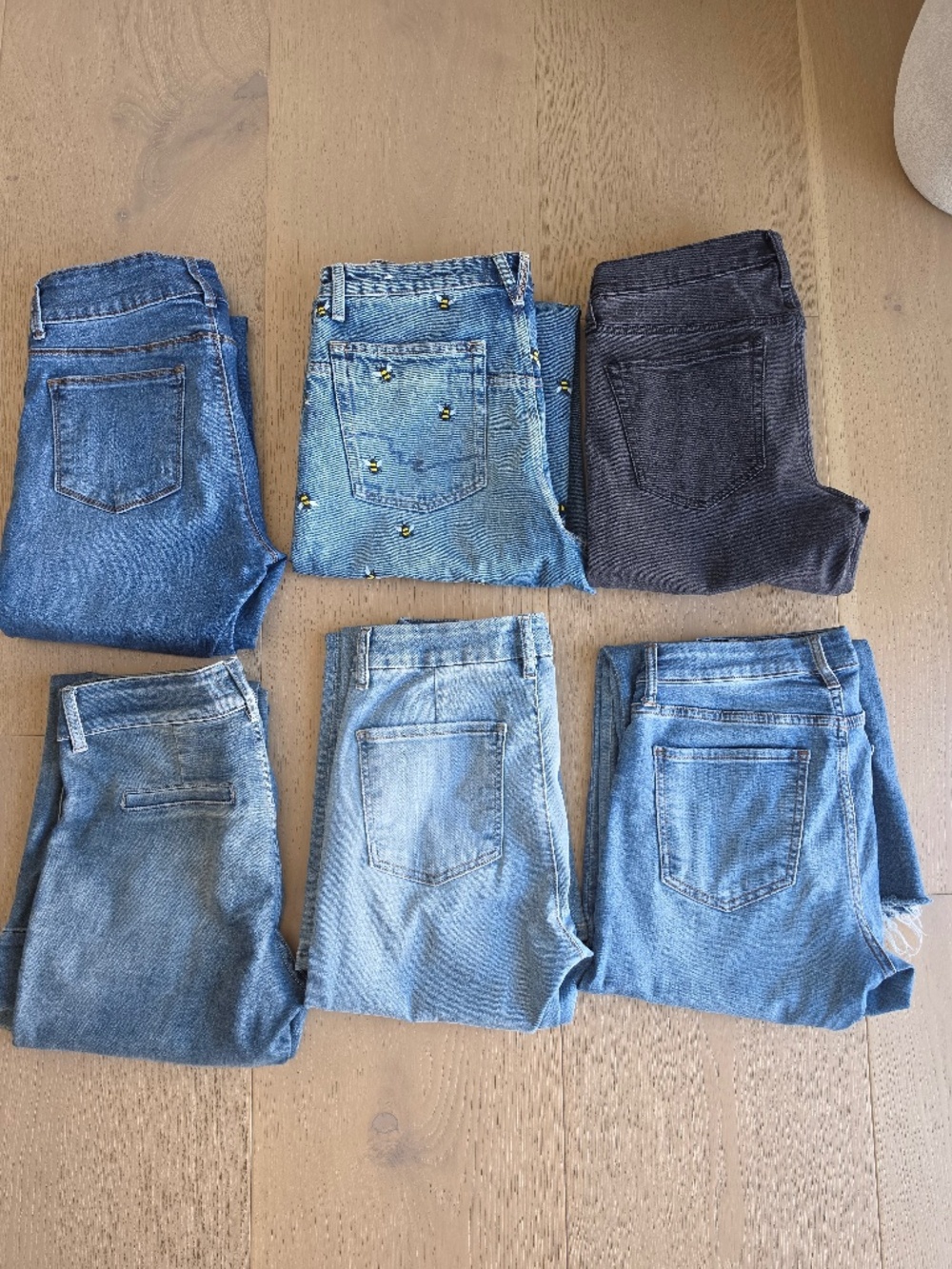 6 pairs of jeans! free people, Oliver Logan & Kut fm Kloth